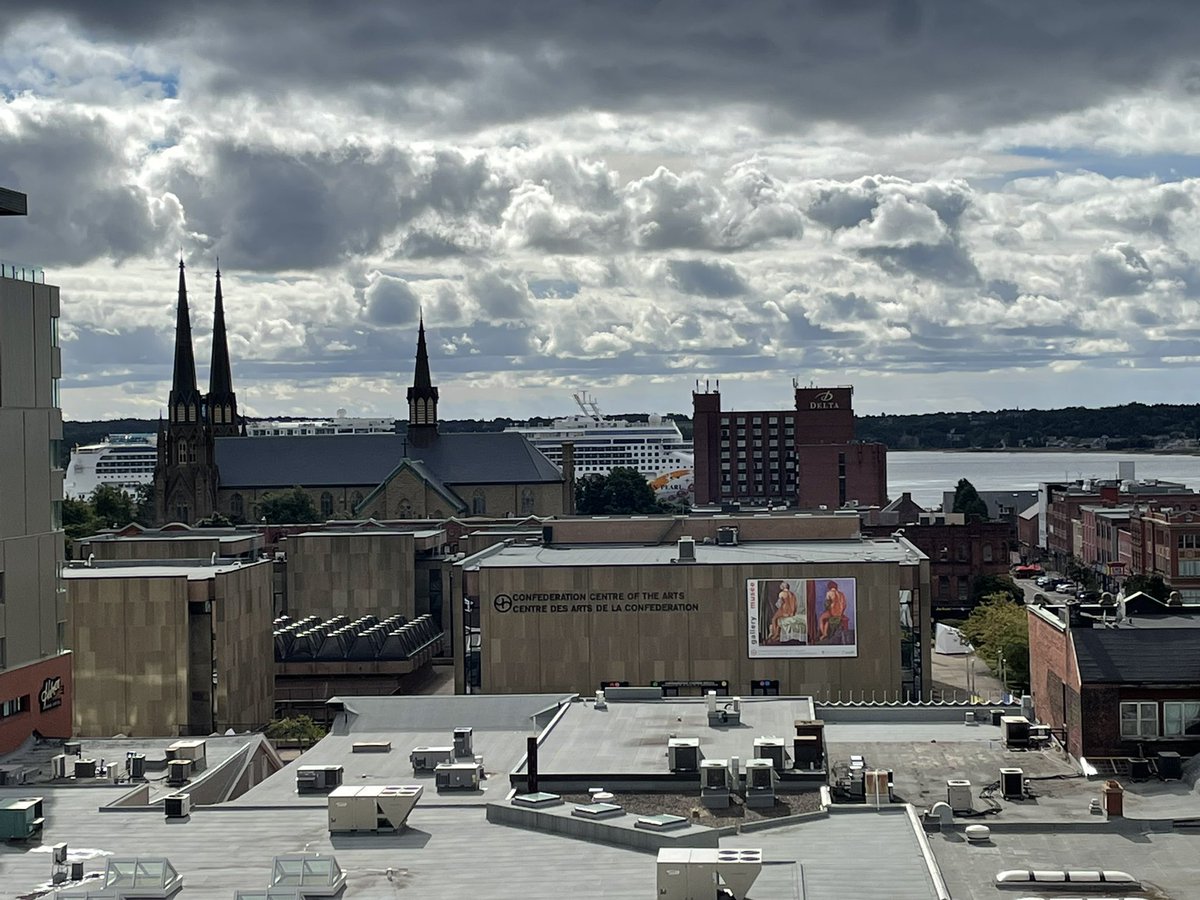 W.O.W  is my take on the view from <a href="/insightpei/">Insight Studio</a> headquarters    
<a href="/Downtown_Chtown/">Downtown Ch'town,PEI</a> Grateful for the opportunity to chat with Kerry Anne, meet in person <a href="/DawnBinns/">Dawn Binns</a> &amp; many of team insight. Thank you for the invite, your welcome, engaging conversation &amp; the hot cup ☕️ #MyTurnNextTime