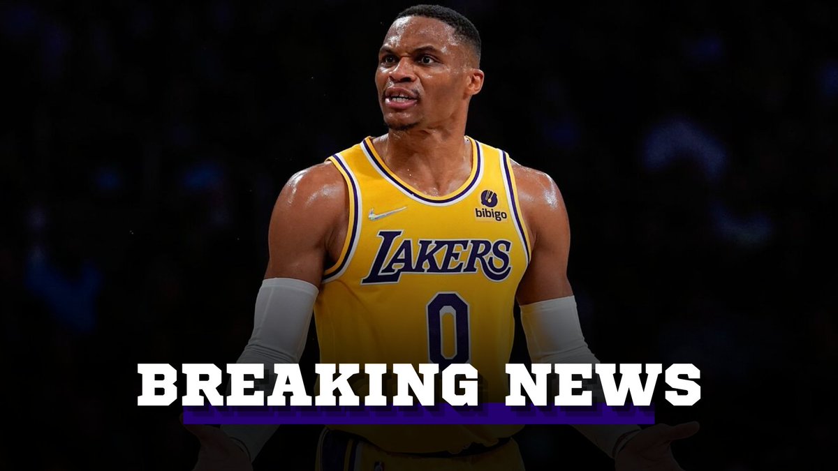 RobBuchananNBA's tweet photo. BREAKING: Russell Westbrook and Patrick Beverley had to be separated after being involved in a heated physical altercation during the Lakers' training session today, per @ESPN @BallsackSports and @cocksources. https://t.co/aM2W7c2oUK