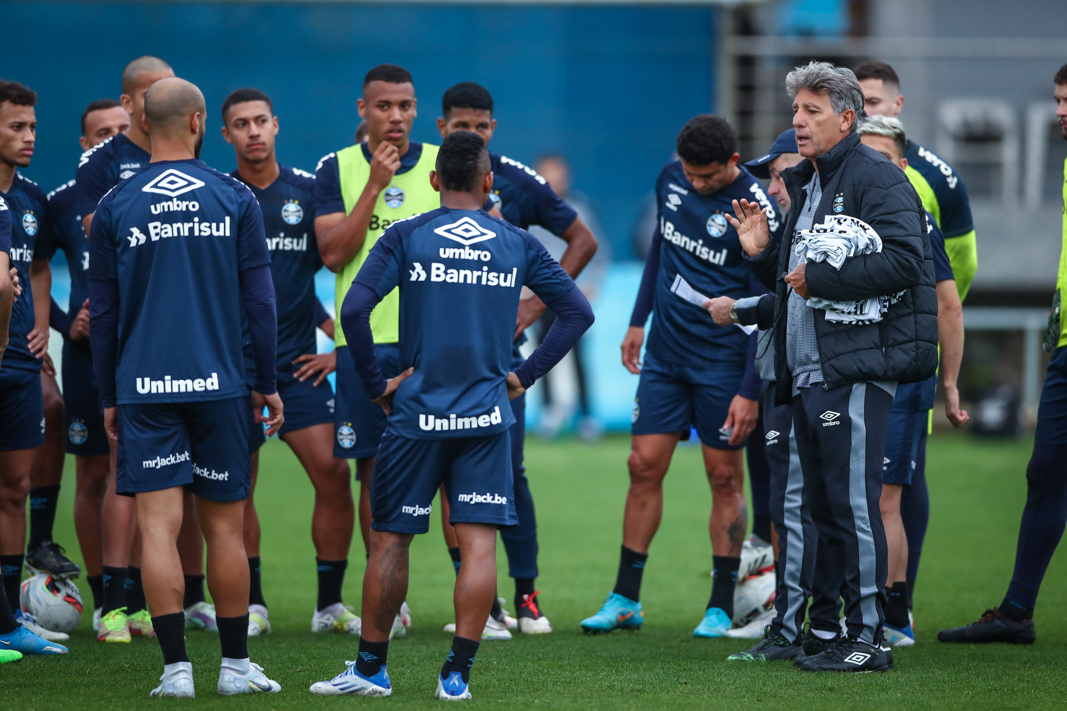 Confira como foi o primeiro treino de Renato Gaúcho à frente do Grêmio