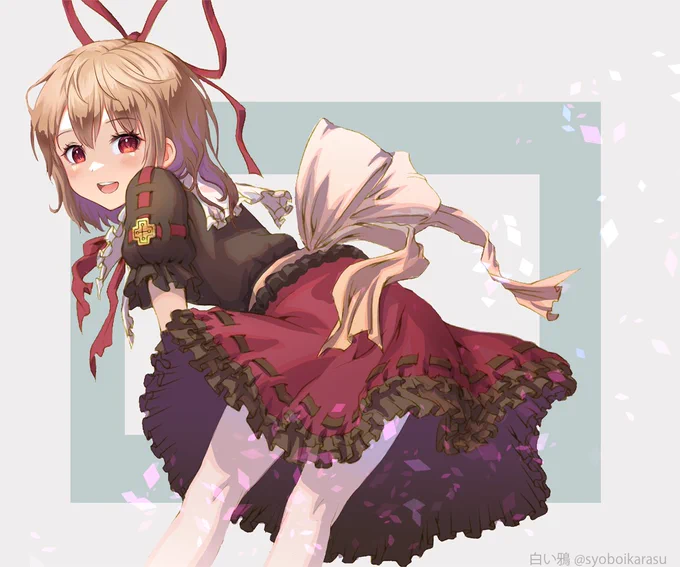 昔描いたメディスン#東方project #イラスト #メディスン・メランコリー 