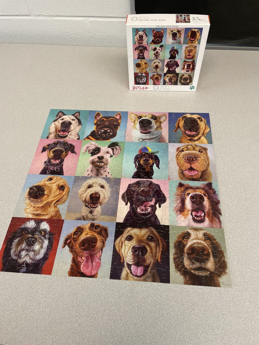 ASpurl's tweet photo. @OldeCreekES staff completed our first community puzzle! 🧩 Be on the look out tomorrow in the staff lounge for our next puzzle! Hint: 🎬✨🌌🤖 https://t.co/JluY61zWpg