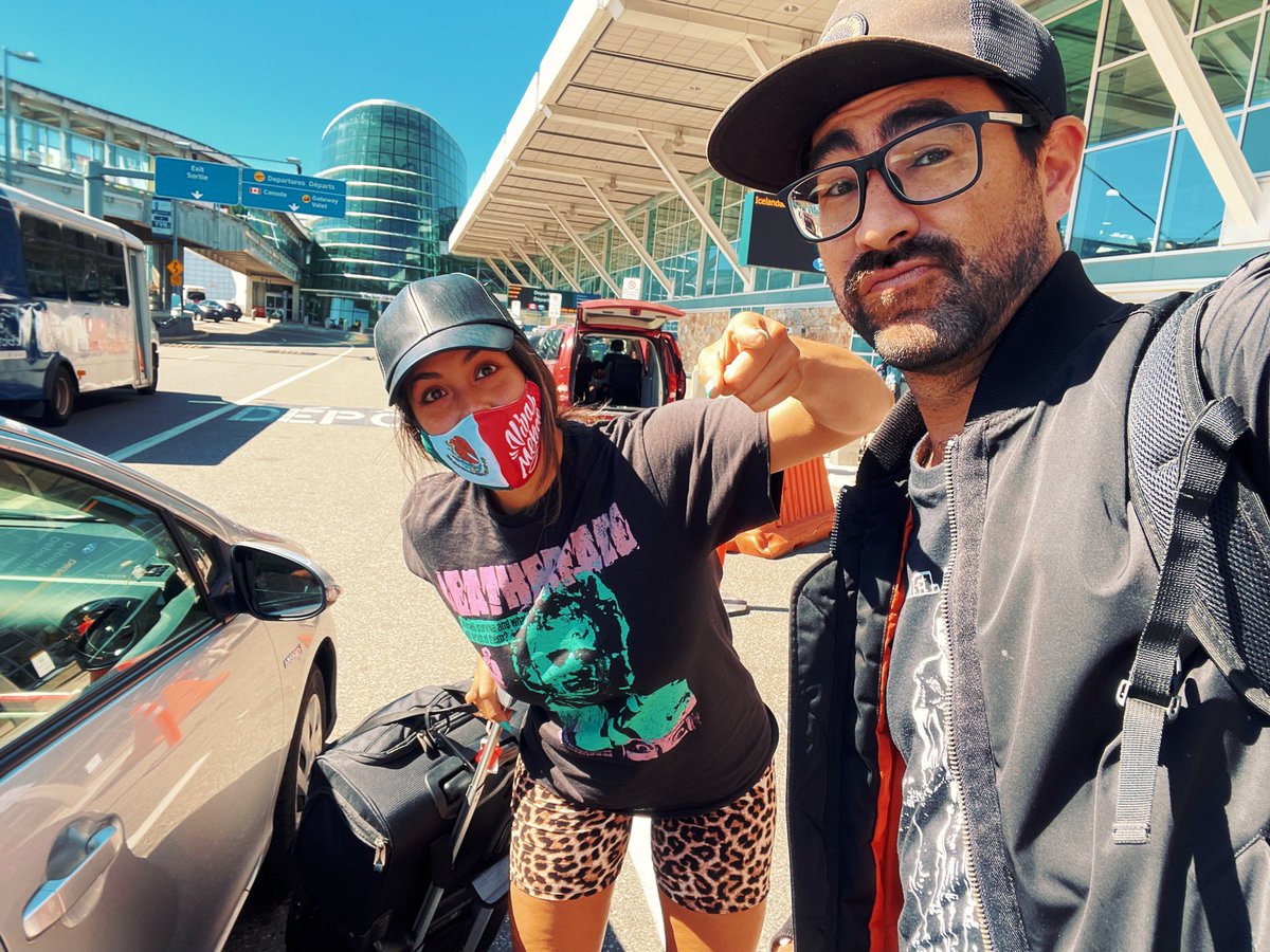 🎬🩸Another project and we are off to Mexico City!! Today our producer flies then our Director and then our cinematographer!! 
This one is going to get real messy😈

#luchagore4life #horror #filmmakers #lamuñecadelterrorgigi