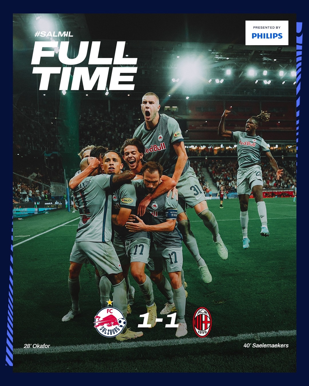 Fc Red Bull Salzburg Jp 試合終了 Acミランとドロー決着 Salmil Ucl T Co Nsukphxemq Twitter Fc Red Bull Salzburg Jp 試合終了 Acミランとドロー決着 Salmil Ucl T Co Nsukphxemq Twitter