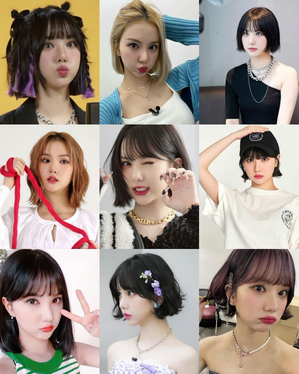 vivizsugarkillr's tweet photo. eunha has been rocking the bob hair since 2016 and in every color https://t.co/v9PG3pL9yu