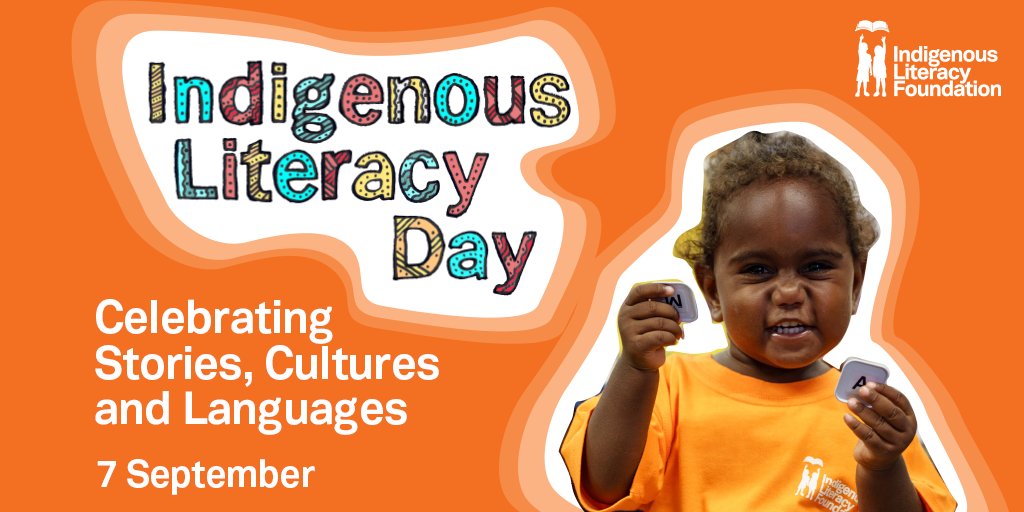 HAPPY INDIGENOUS LITERACY DAY! 🎊😁 

Head to ilf.org.au/ILD to celebrate Stories, Cultures and Languages, where you will be taken into the heart of two remote Communities with Jessica Mauboy and Gregg Dreise.

We hope you enjoy celebrating ILD with us! 💙