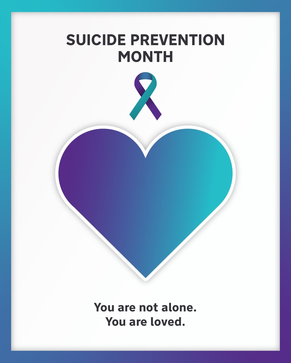 LabQ247's tweet image. September is National Suicide Prevention and Awareness month.

Suicide can be prevented. Learn the warning signs and reach out to help those with suicidal thoughts and feelings.

National Suicide Prevention Lifeline: 800-273-8255 or dial 988.