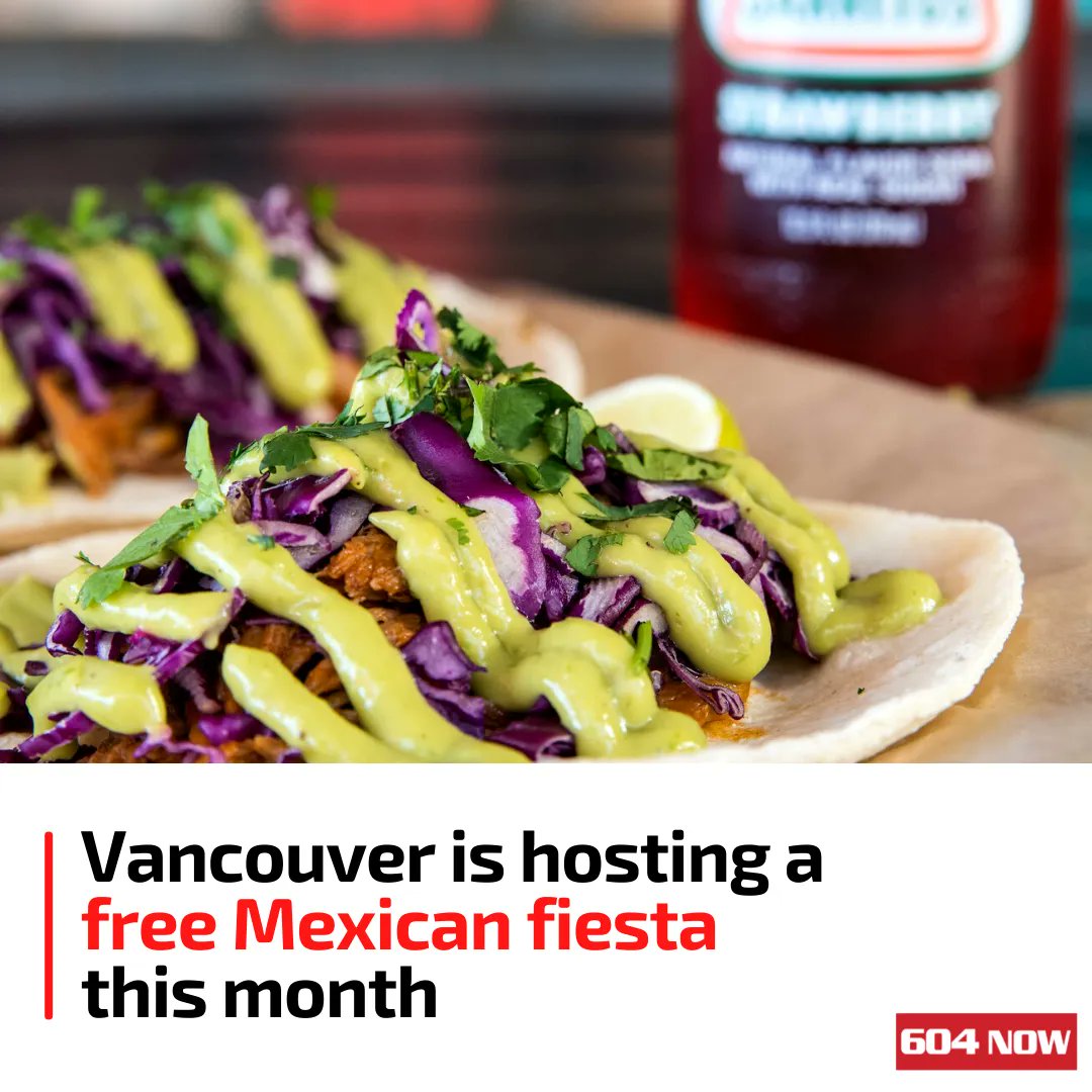 Fiesta Mexicana in Vancouver is a local celebration of Mexico’s independence 🇲🇽. 

The free 1-day event will take place at the Roundhouse Community Centre in Yaletown and feature Mariachi music, Mexican food, Lucha Libre wrestling and more  🌮. 

🗓:  September 15th from 2-9 pm
