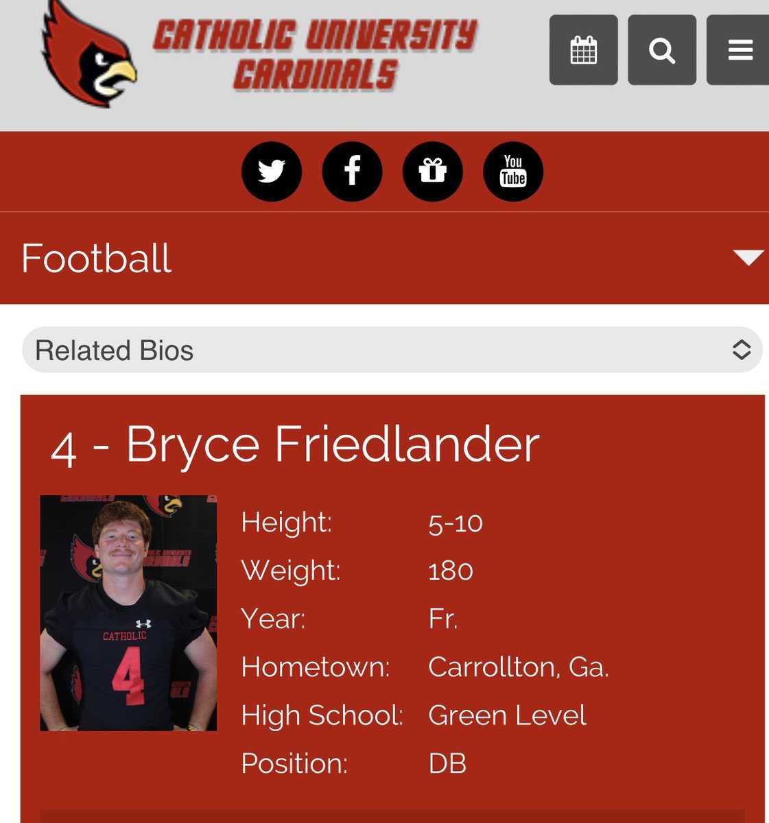 Can’t wait to see my boy this weekend!!  Go Cards!!