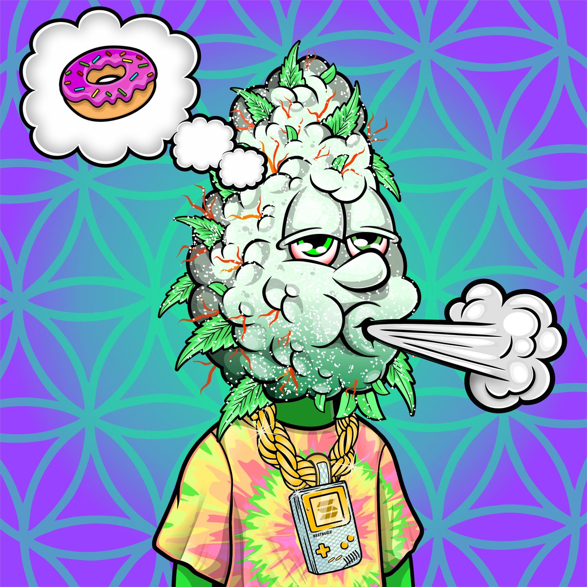 tuckmeta's tweet photo. The Loudest 🔥🌵💨👽

Thank you @ALilNoisy for making my @BestBudsNFTs 🤝

A lil Noisy 🔊🔊🩻 https://t.co/FtbMAuYNto
