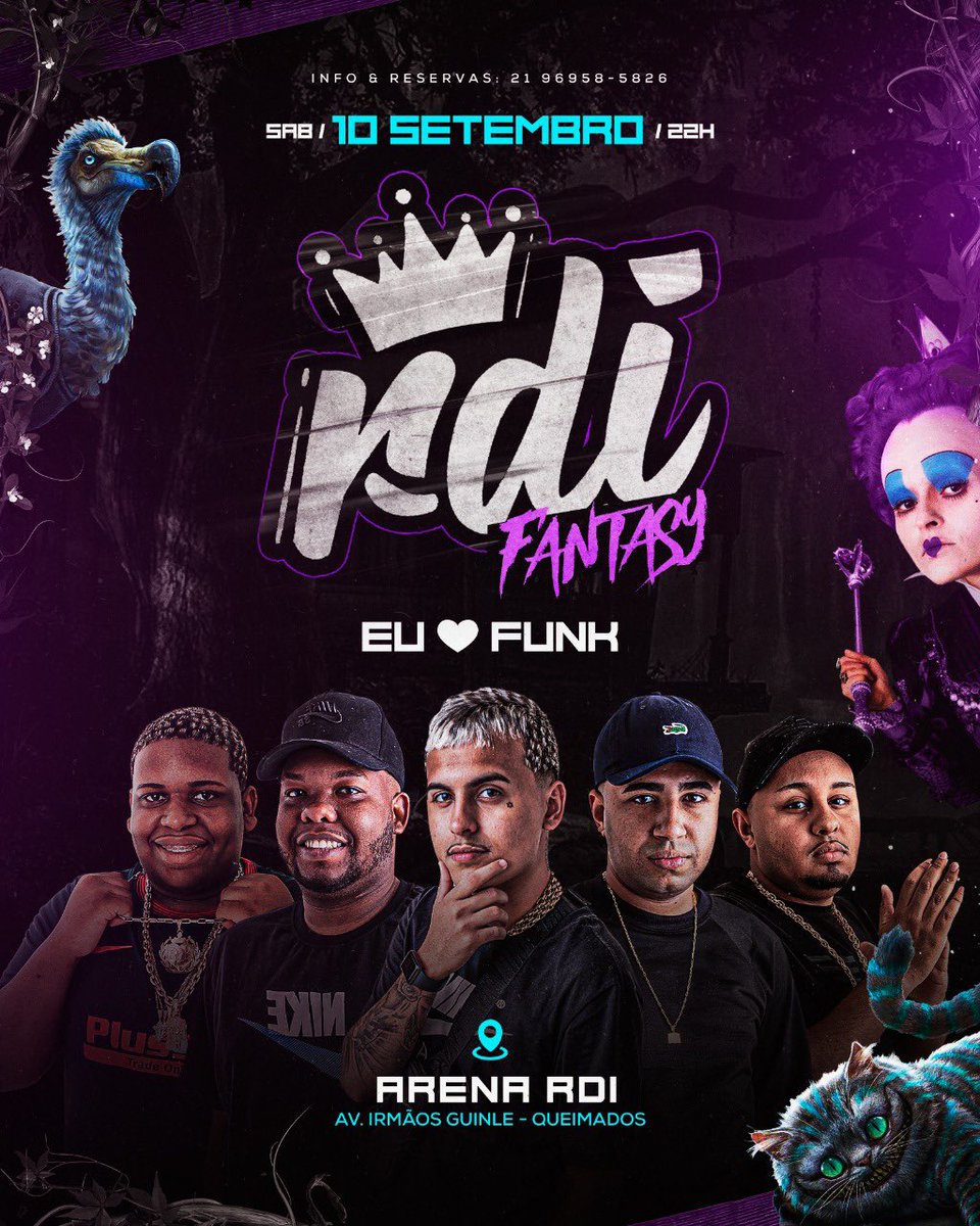 rdiobaile's tweet photo. SEMANA DE RDI!
NOSSA ESPECIALIDADE É O FUNK💨🔥🎶

#rdifantasy https://t.co/WlhEZmqUDq