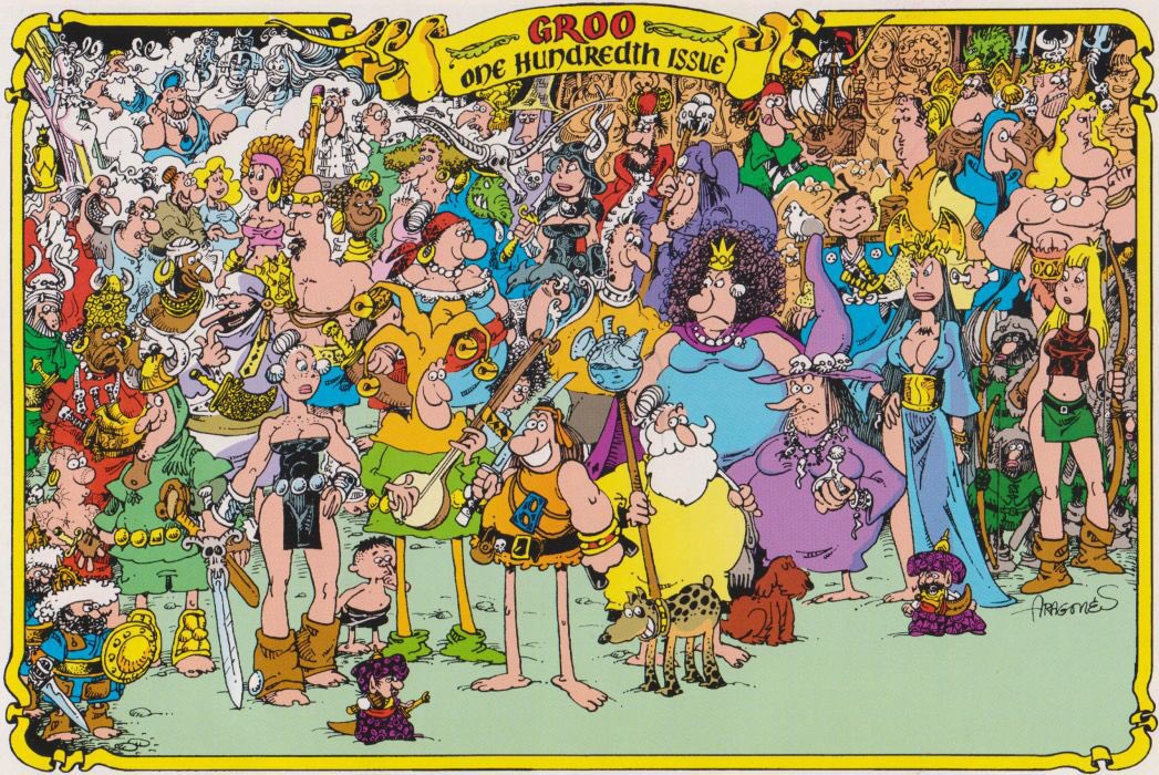 Happy birthday to Sergio Aragonés, born on this day in 1937!
O quanto Aragonés é foda não cabe em um twitt. 