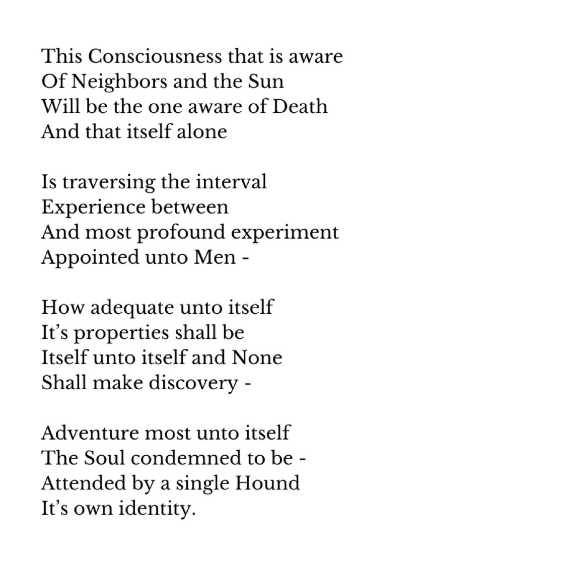 dykesuns's tweet photo. emily dickinson is such a genius who the hell just Writes Like This https://t.co/BxhOzdFxOG