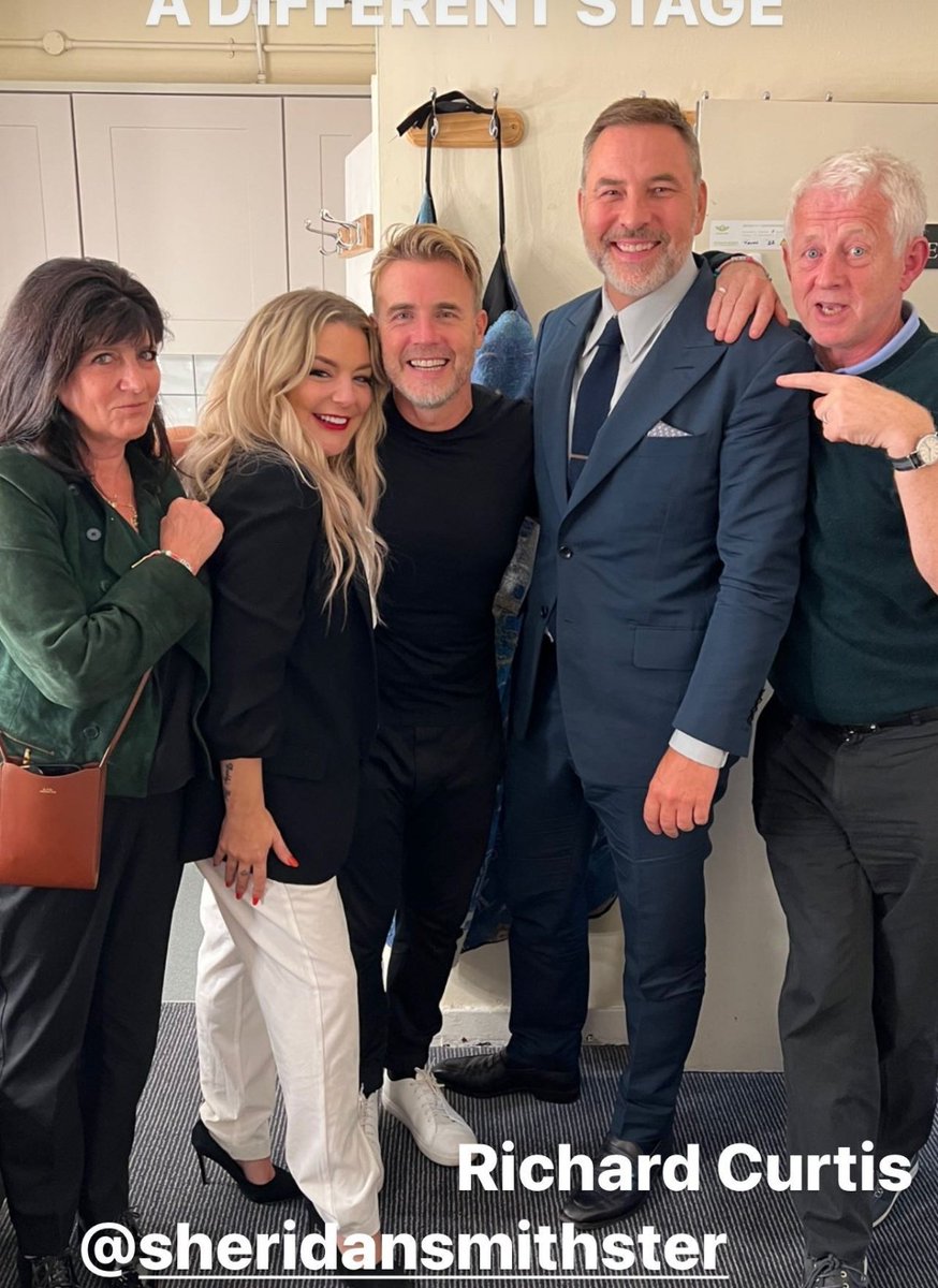 Garyismyhero's tweet photo. @GaryBarlow #DavidW #ADifferentStage #SheridanS #sharedonInstagram(- &amp; story) https://t.co/iF0uc34daa