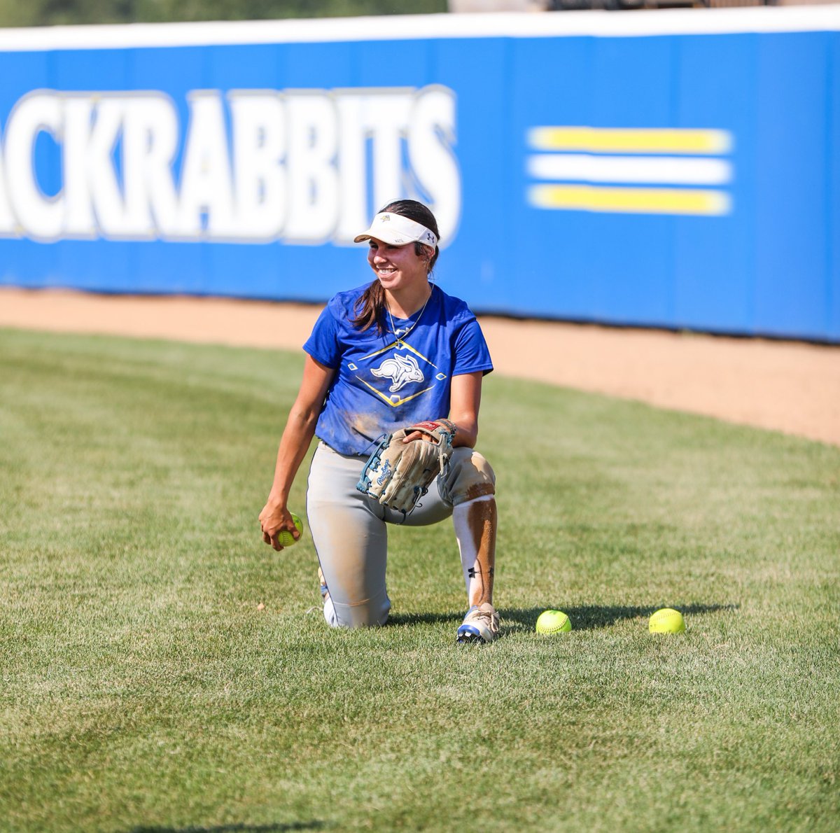 GoJacksSoftball's tweet photo. It sure is GREAT to be back to work! 

#GoJacks 🐰 https://t.co/c2N65hJO5W