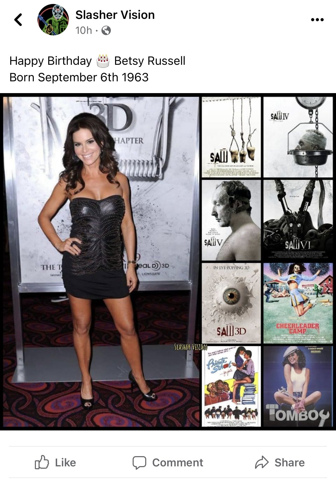 Happy birthday to Betsy Russell! 