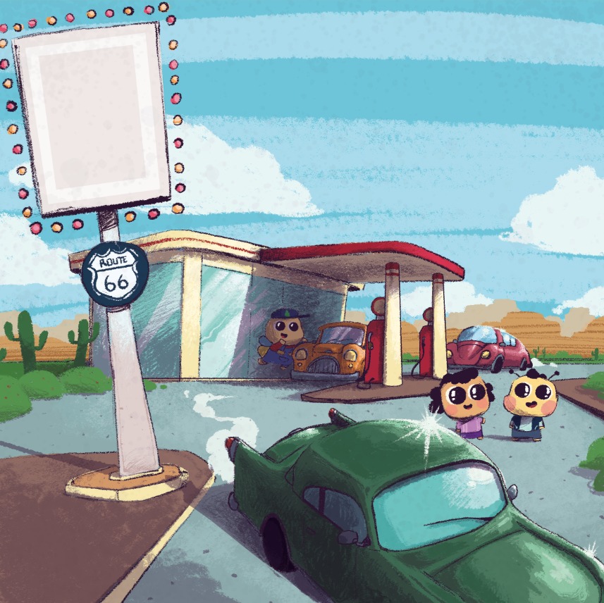 OfficialAKW's tweet photo. Get your kicks on Route 66.

#writingcommunity #kidlit #booktwt #BookTwitter #bookstagram #Route66 #childrensbook #kindle #bugbook #BookSpotlight #AuthorsOfTwitter #TheElectric66 #amwriting #writing #writerslift #amquerying https://t.co/Hg6zJ5uDaE