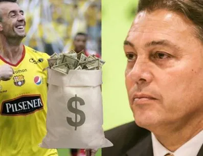 InfoRealEcuador's tweet photo. 🚨 ATENCIÓN 🚨
Alfaro Moreno declaró Presidente Vitalicio a Kitu Díaz y le dio las escrituras del Estadio Monumental https://t.co/zseCbQyTHi