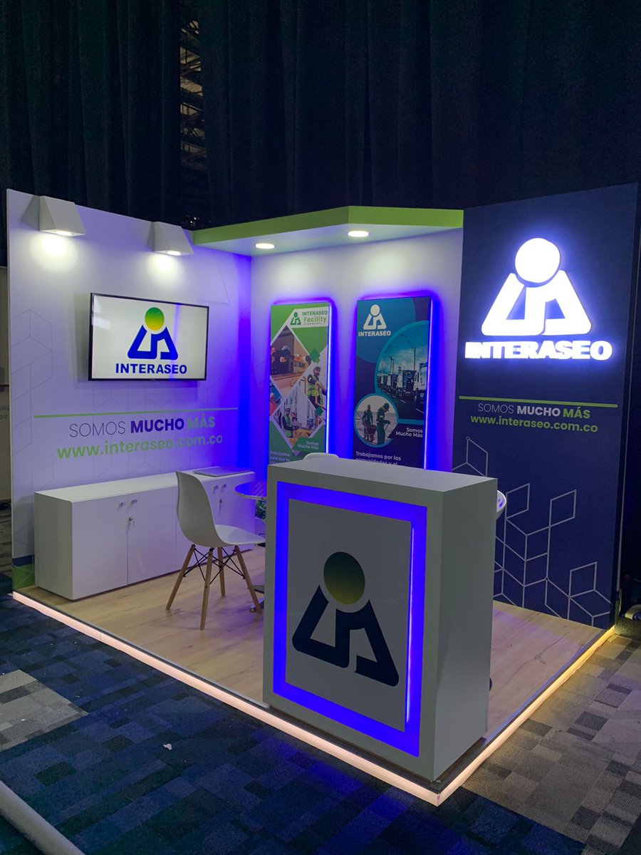 Sinergialog's tweet photo. 🤔 ¿Sabías qué un buen stand te permite atraer un gran número de clientes potenciales? 👉 Conoce el resultado del stand que realizamos para @GrupoInteraseo en #Andesco. 

¡Tú solo imagina, que nosotros lo hacemos realidad! 📲 304 399 4432 @Sinergialog https://t.co/XaNXgHhBXx