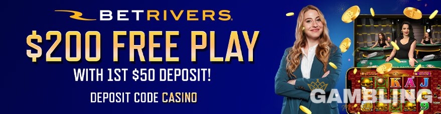 #BetRivers casino has a brand new promo. Wager $50 and get a $200 bonus to use on any of the amazing games