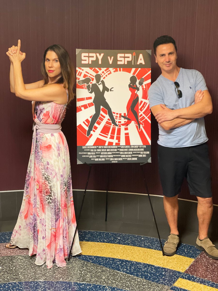 SpyVSpia's tweet image. Spy v Spia at the Los Angeles Independent Filmmaker Showcase at Regal Cinemas at LA LIVE in Downtown LA.

#spyvspia #romcom