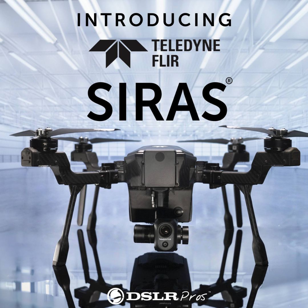 DSLRPros's tweet photo. DSLRPros is thrilled to let you know about the new SIRAS drone from thermal powerhouse Teledyne FLIR.

For all the information about the SIRAS, call DSLRPros at 877-299-1075 - Mon - Fri 7AM - 5PM PST or visit https://t.co/TCL16CX9XP

#drones #Siras #dslrpros https://t.co/I3fsw9ve5M