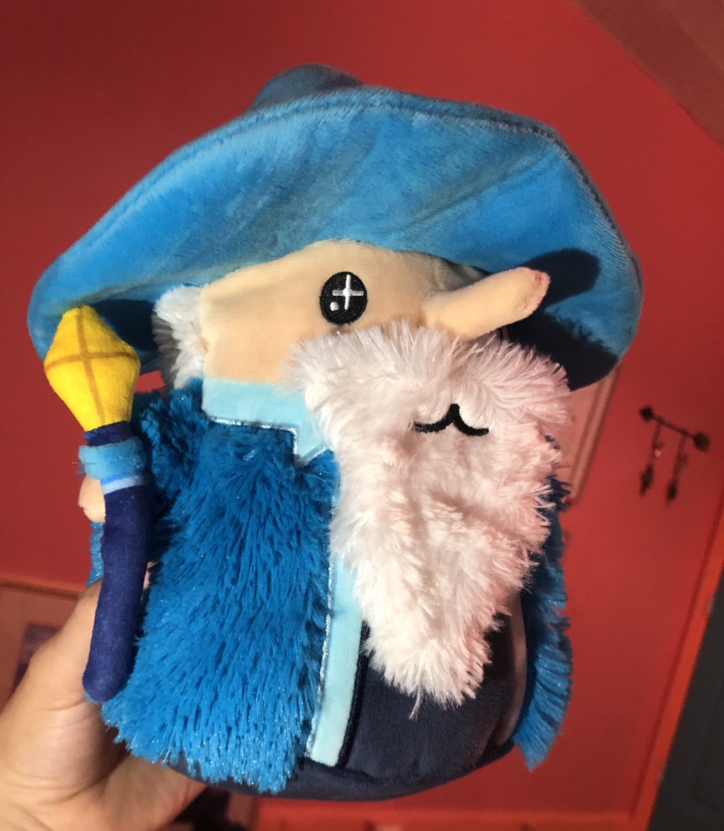 EtnaPlays's tweet photo. Picked up this adorable stuffed wizard at the mall. https://t.co/McuOj0BxRO