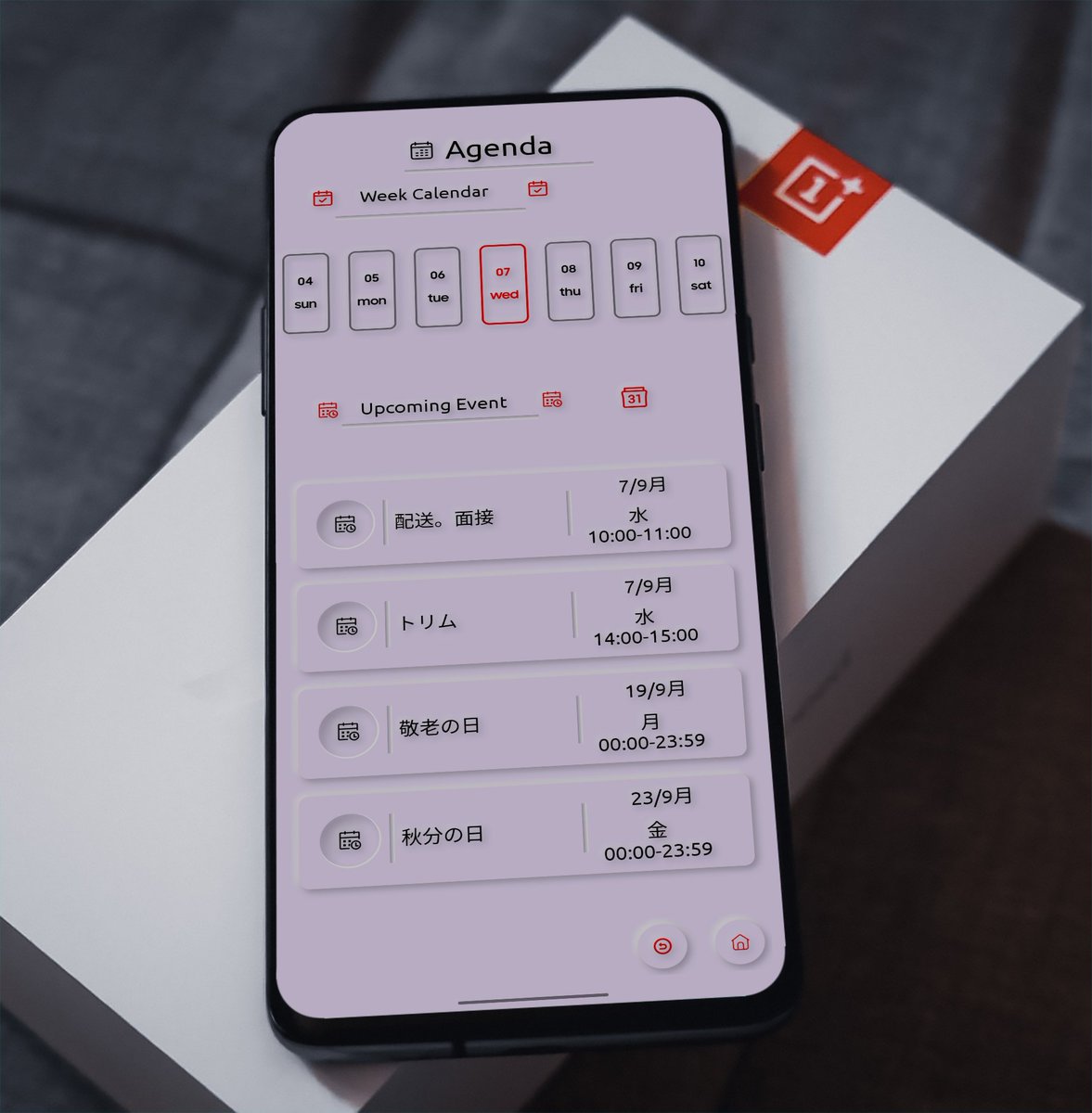 scopOphilicX's tweet photo. Good Morning.
My Arrange KLWP (Original).
Light ,Dark 2Ver.
Agenda,Weater,Music,News,Setting,Home 6pae.
Now Download.
https://t.co/1lbuoQYqMq
#klwp
#adnroid
#KLWP Neumorphism https://t.co/TAEs7b87bU