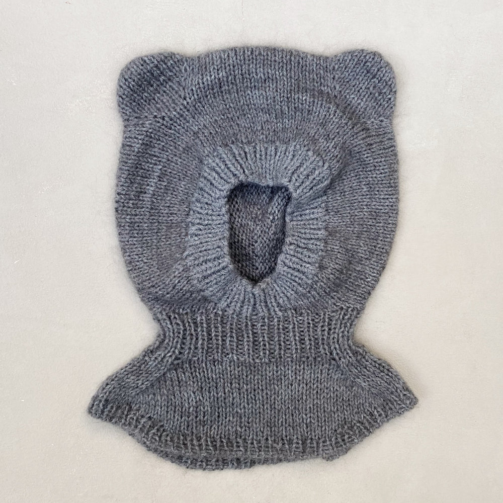 니팅포올리브 baby bear balaclava 12-24개월 사이즈로 캐스트온함 아기가 너무 크기전에 완성하려면 문어발 제쳐두고 부지런히 떠야됨