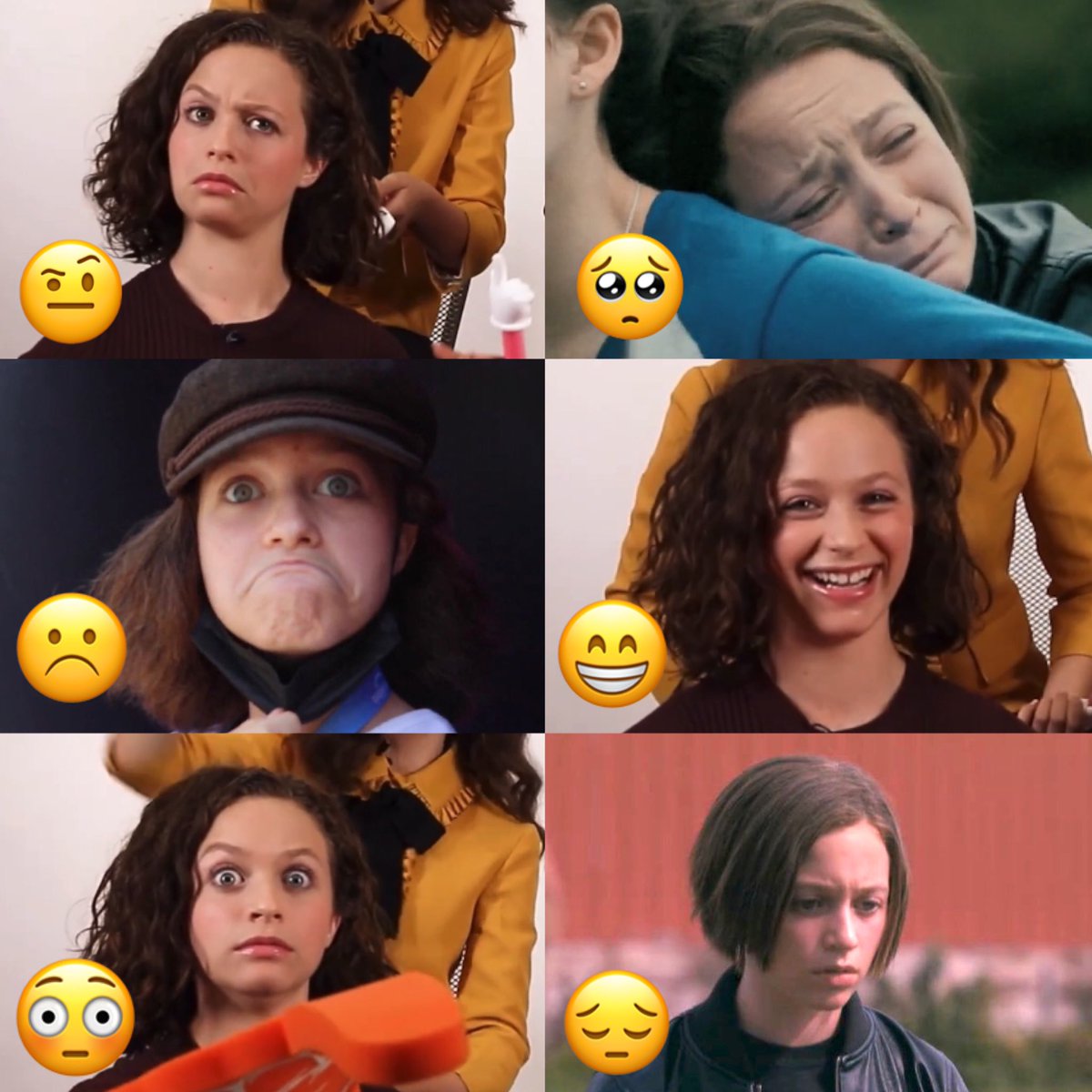 lamumi_u's tweet photo. Emoji Sofia ❤️❤️❤️
All of Sofia's expressions are adorable😊💕
My favorite is this one→🤨
https://t.co/vfj5Qz5xZf

#papergirls #sofiarosinsky @SofiaRosinsky https://t.co/sUxkZk3K9u