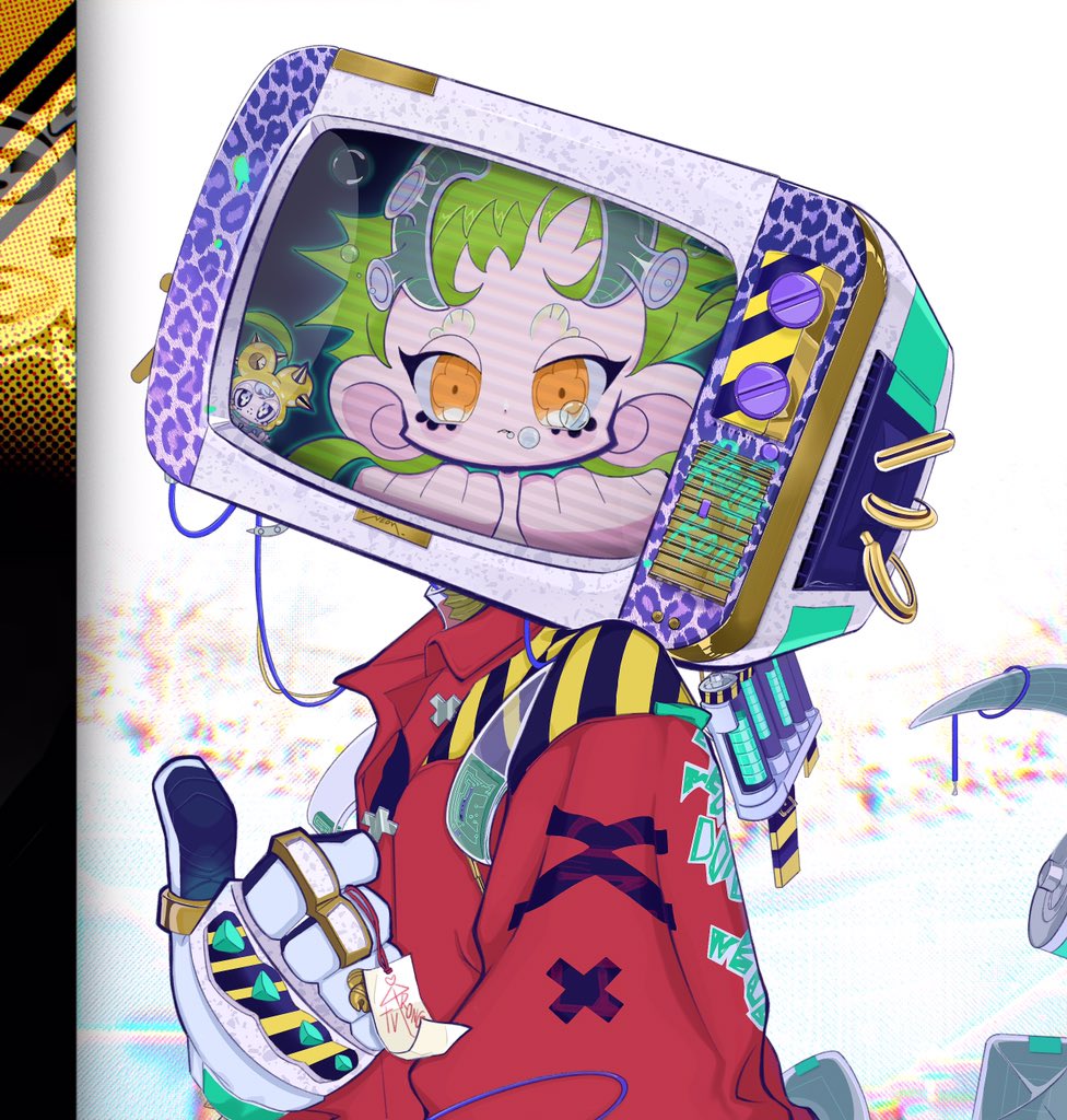 Takaoocc's tweet image. *Neondoll
*oc *二十一世紀難民