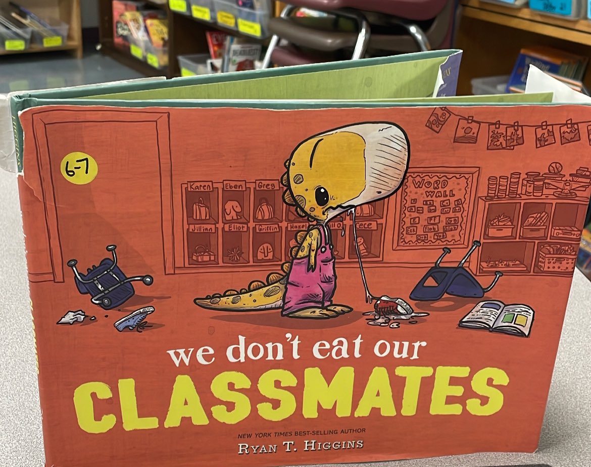 Today’s read aloud. 😆