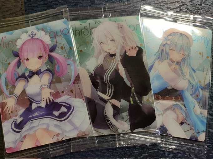 あくあとししろんnew!
ラミィもダブったのは嬉しい 