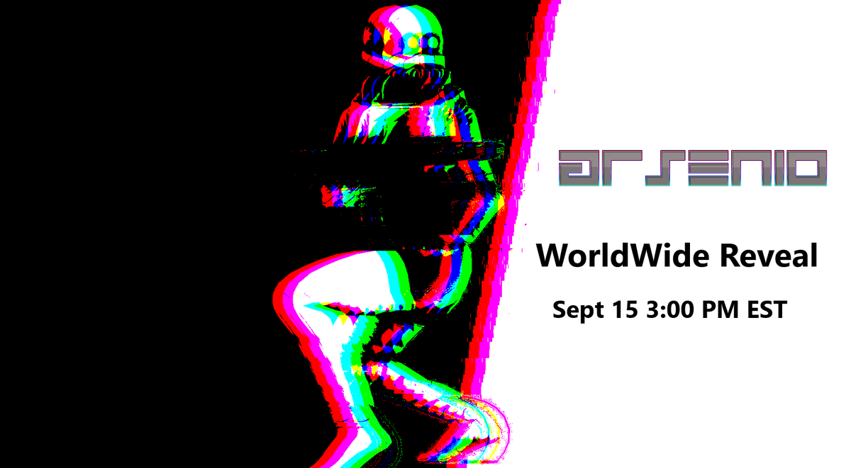 GlitchSoftMod's tweet photo. Get ready for the #Arsenio #worldreveal on September 15th at 3:00 PM EST! https://t.co/n6Wa4ZNode