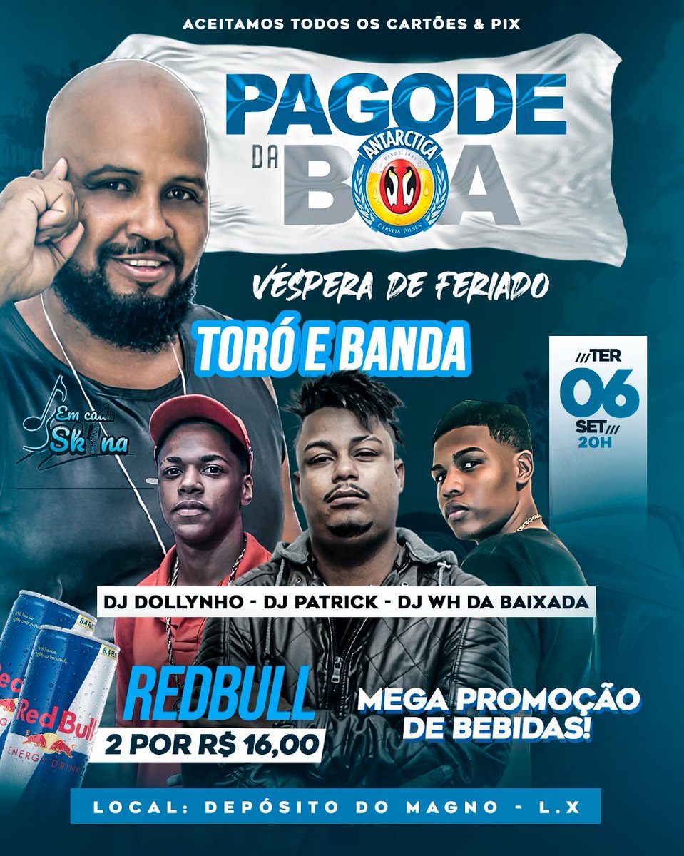 pistaodol's tweet photo. 🍺 #HOJE #VÉSPERA_DE_FERIADO TEM PAGOFUNK DA BOA NO DEPÓSITO DO MAGNO #BROTEM 🍺🥳 https://t.co/CyQfONEih2
