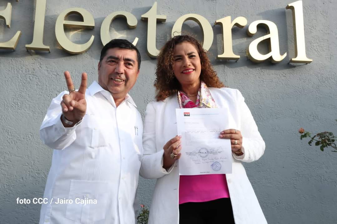 NikyAlegria_21's tweet photo. La Alianza Unida Nicaragua Triunfa presenta la lista de las candidaturas en los cargos de Alcaldes, Alcaldesas, Vicealcaldes y Vicealcaldesas municipales 🇳🇮🔴⚫✊🏼

#PatriaBenditayLibre https://t.co/LrSfnLrDbp
