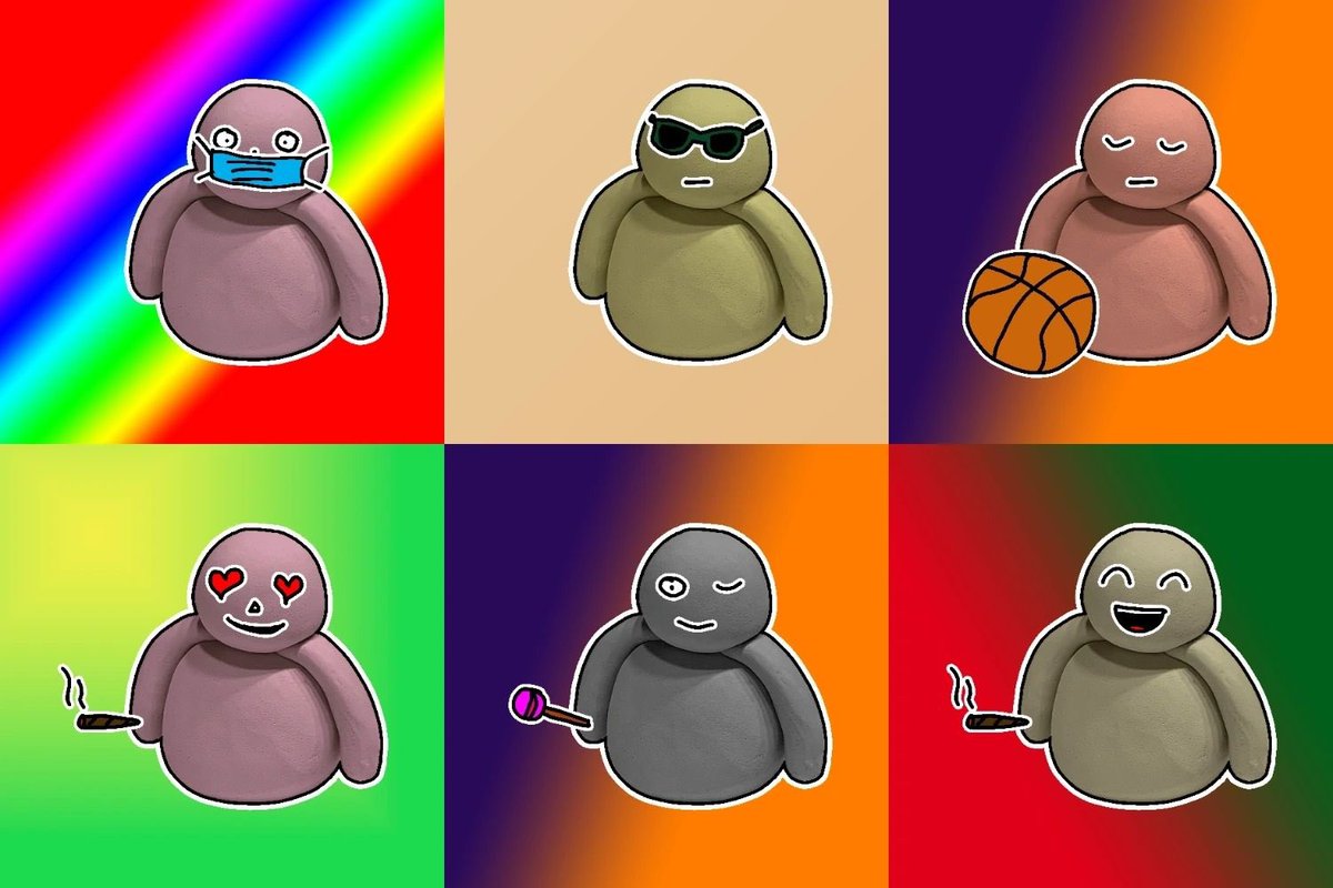 ClaytonsNFT's tweet image. Clayton’s #NFT 

🟢Phase 1: FREE MINT 9/10
Limited supply: 1000 #WHITELIST 
🔴Phase 2: 0.003ETH 9/16
Supply: 7111 #NFTs 

Free Mint only for a week
claytons.art

#Ethereum #art #clay #crypto #FreeMint #NFTCommunity