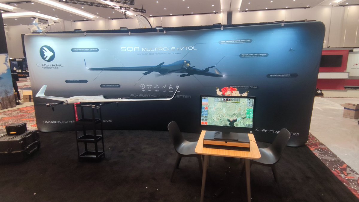 C-ASTRAL (@c_astral) on Twitter photo In one hour the <a href="/ExpoUAV/">Commercial UAV News</a> is starting in #lasvegas and we are here presenting our high performance multirole #SQA #UAS until Thursday, September 8. Come see us at booth #424 #enduringprecision #flyfurtherserbetter Premiering the <a href="/YellowScan/">YellowScan</a> #lidar integration In one hour the <a href="/ExpoUAV/">Commercial UAV News</a> is starting in #lasvegas and we are here presenting our high performance multirole #SQA #UAS until Thursday, September 8. Come see us at booth #424 #enduringprecision #flyfurtherserbetter Premiering the <a href="/YellowScan/">YellowScan</a> #lidar integration