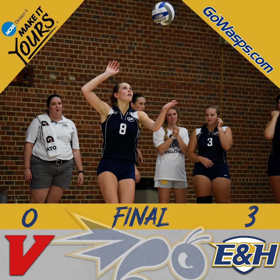 The Emory &amp; Henry Volley Team take down their SAC rival UVA Wise in straight sets to win their first match of the year.

#GoWasps
#BlueCollarGoldStandard