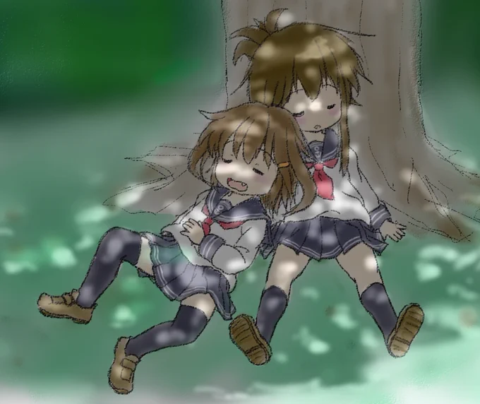 #あなたのセーラー服をみせてください なぜかセーラー服の絵ばかりである 