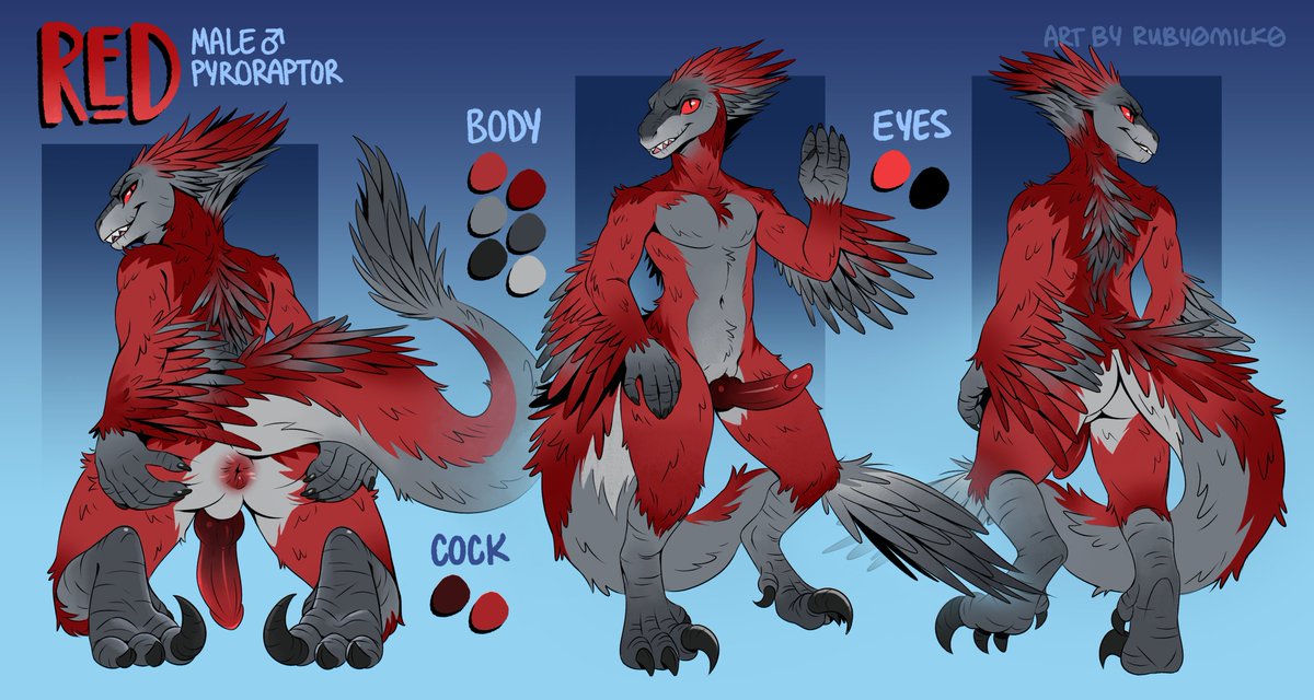 Ruby0Milk0's tweet photo. NSFW Ref Sheet commissioned by @DegenWolfeAD https://t.co/DjREsstvOk