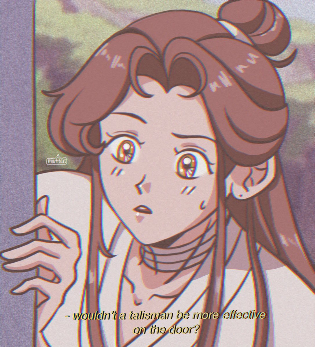 xie lian redraw but as a 90s anime!

#tgcf  #天官赐福