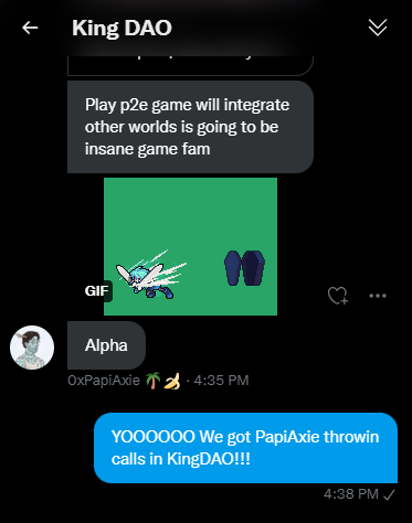 webdev99420's tweet photo. 👑KingDAO Best DAO👑
Don't Fade ANON!
We got @SenorAxie Throwin Calls!
@ABCabracadabra Wanna Collab, I think your cute monsters need to be granted Knighthood Ser. Monsters 👀👀?
@OtherWorldSOL <3
#SolanaNFTs #Solana #MonsterDAO #KingDAO #KDBD https://t.co/Frg2aY69kB