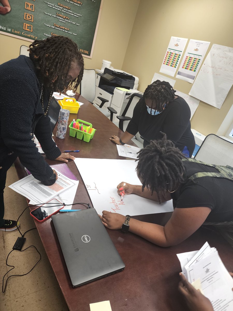 Today was a great day of learning how to utilize the BCS Math Framework/Curriculum Guides in order to develop math praticioners. Thanks Mrs. Jackson for leading our educators. You rock!
#exceedingexpectations
#teamworkmakesthedreamwork 
#HearUsRoar