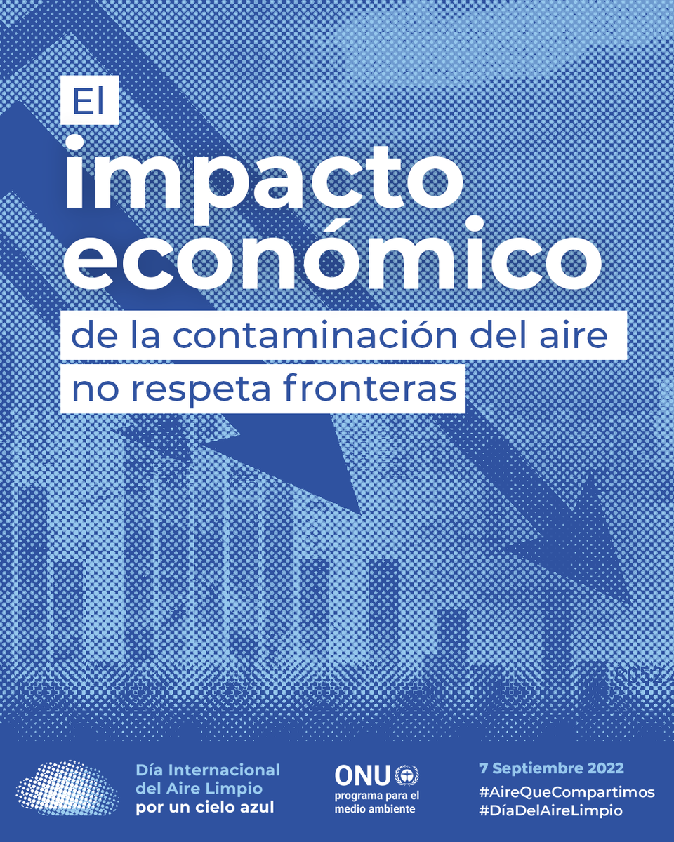 unep_espanol's tweet photo. ⚠️ En 2021, la contaminación del aire provocó costos en los sistemas de salud pública del mundo por un valor de US$ 8 billones.

Descubre las medidas que podemos tomar por el #DíaDelAireLimpio ⤵️
https://t.co/qGd4mQdxSZ https://t.co/2WjVLvG7ej