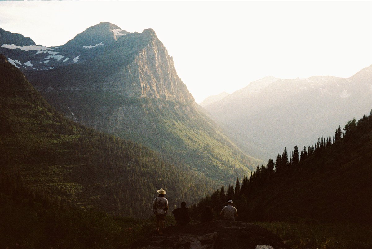glacier national park on film