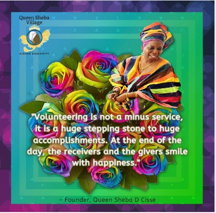 qshebavillage's tweet photo. Interested in putting a smile on a deserving face in SN or collaborating with us on a project? Send a email to queenshebavillage.inc@gmail.com, Hope to hear from you soon!! #volunteeryourskills #helpbuild ,make a contribution today. Give today. https://t.co/HklbJl6F0K
