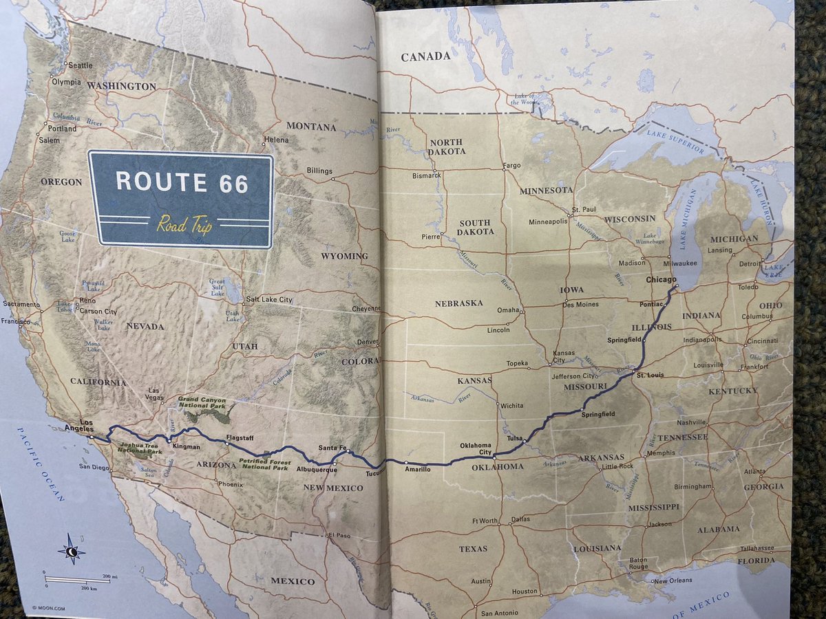 global_couple's tweet photo. ‘Twas the night before our Route 66 trip! https://t.co/lnHmEoSork