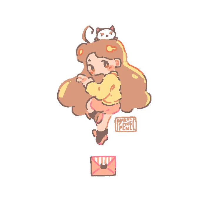 Idea i had for a 2 piece charm! #BeeandPuppycat 