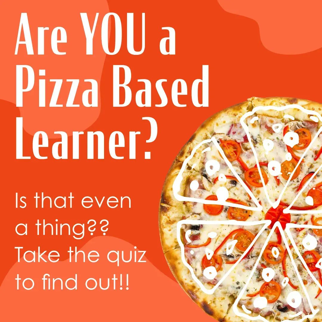 teachargument's tweet photo. Are YOU a Pizza Based Learner? (Wait a minute... Pizza Based Learning is a thing?!)
Take the quiz... learn a thing or two... and pass it on!
https://t.co/AWz3GA2B0X
#edchat #elachat #aplangchat #satchat #slowedchat #edtech #pbl #pblchat #gbl #scichat #sschat https://t.co/XEPjo7DcIq