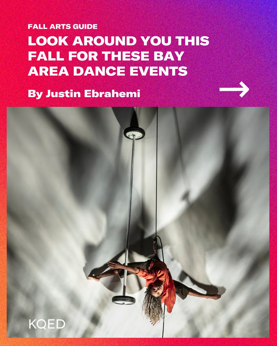 KQEDarts's tweet photo. 🧵Look up and around you—The Bay Area dance events selected in this year’s #KQEDFallArtsGuide extends beyond the black box theater, whether by activating waterways or scaling building facades. 
✍️: @JustinEbrahemi https://t.co/aQELEVFzRz